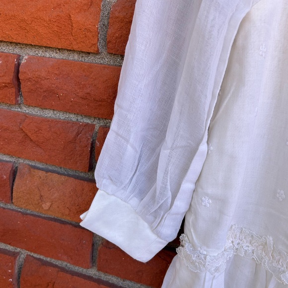 70s coquette preppy mini dress - Picture 4 of 8